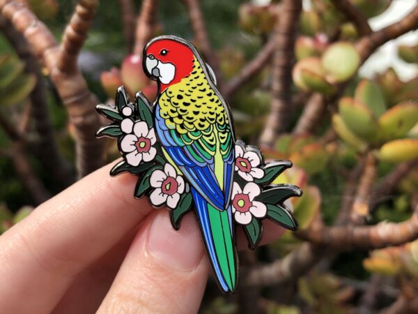 Eastern Rosella - Enamel Pin