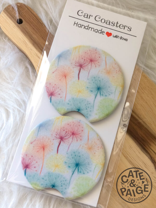 Car Coaster - Flower 01