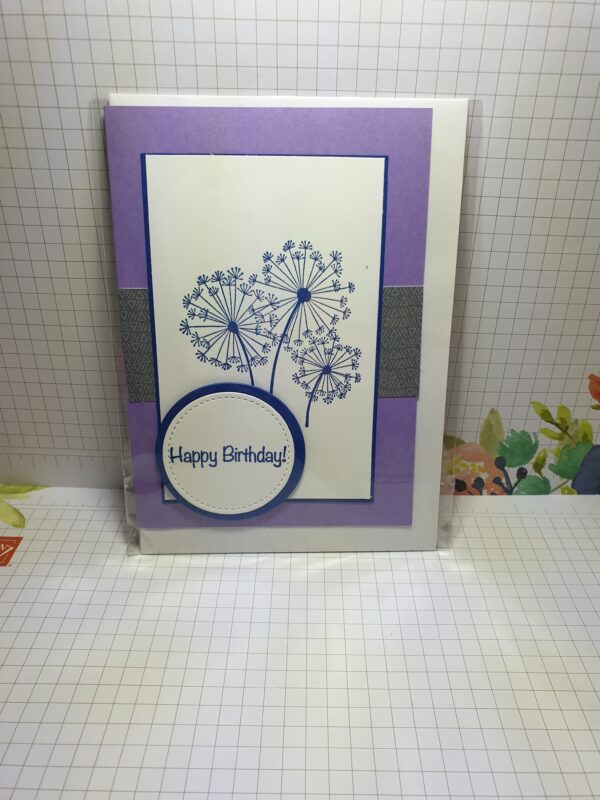 Dandelion Birthday Card