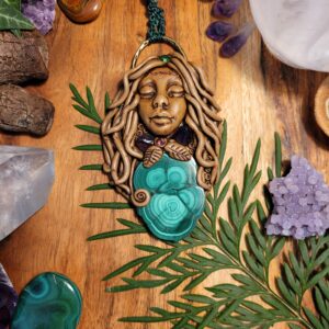 Malachite and Amethyst