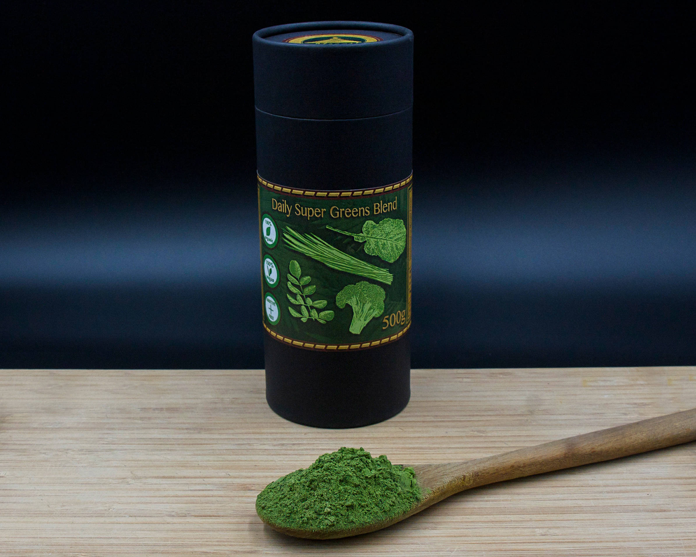 Certified Organic Daily Super Greens Powder by Mecatl